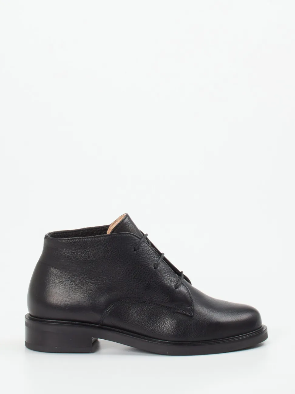 Werner – Desert Boots aus Lammleder Schwarz