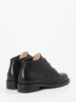 Werner – Desert Boots aus Lammleder Schwarz