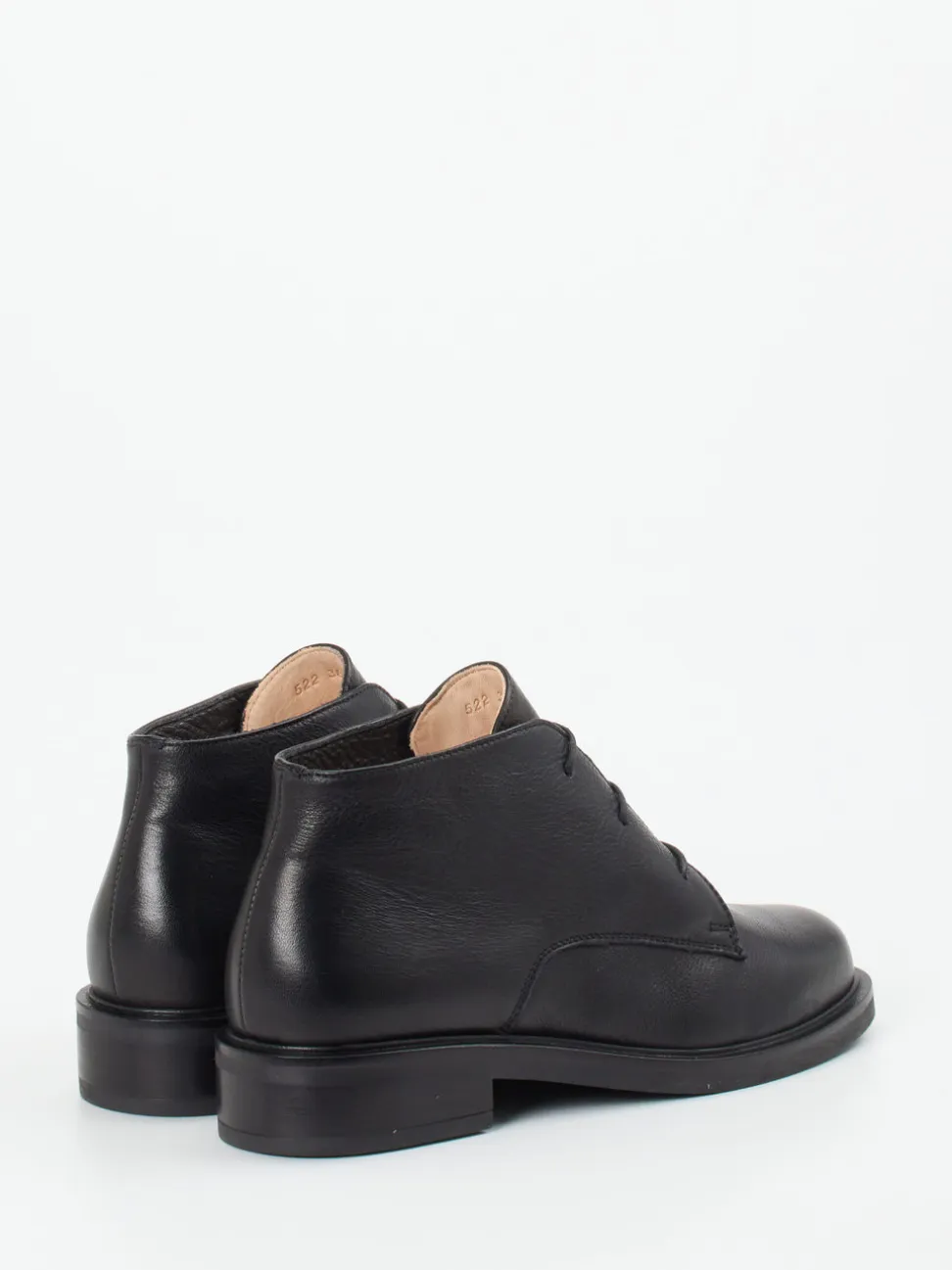 Werner – Desert Boots aus Lammleder Schwarz
