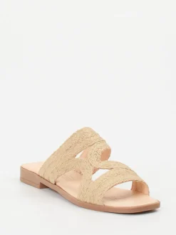 Werner – Pantolette aus Jute in Naturfaser-Optik