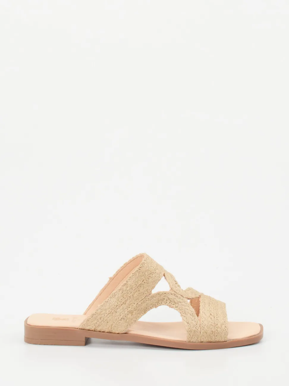 Werner – Pantolette aus Jute in Naturfaser-Optik