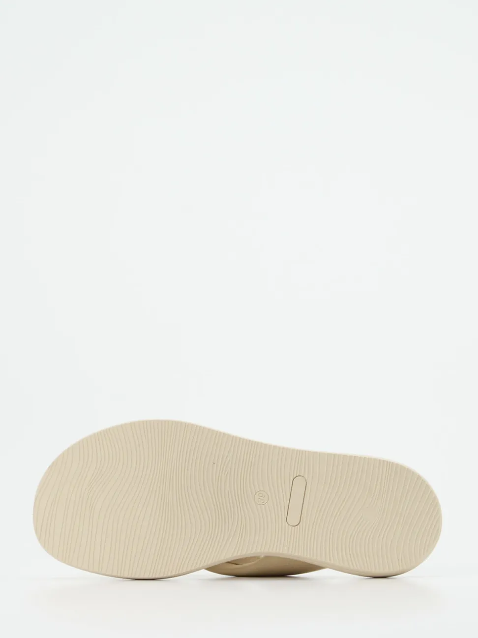 Werner – Pantolette aus Kalbleder in Beige