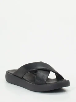 Werner – Pantolette aus Kalbleder schwarz