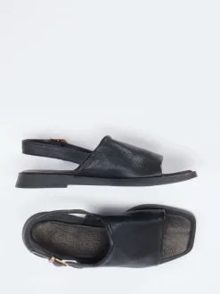 Werner – Slingback-Sandale aus Kalbleder schwarz