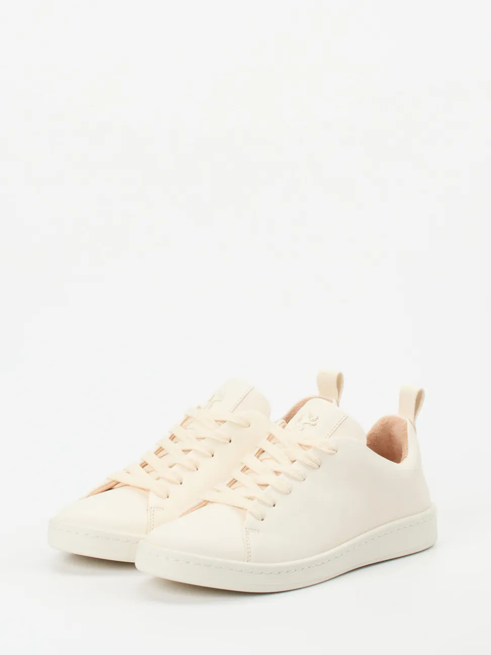 Werner – Sneaker aus Kalbleder in Beige