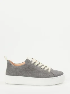 Werner – Sneaker aus Textil in Anthrazitgrau