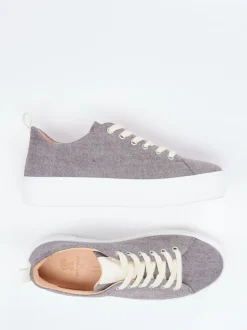 Werner – Sneaker aus Textil in Anthrazitgrau