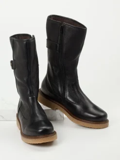Werner – Stiefelette aus Kalbleder schwarz