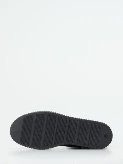 Werner – Stiefelette aus Nubukleder schwarz