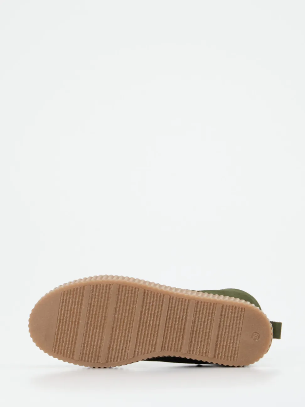 Werner – Stiefeletten aus Nubukleder Olivgrün