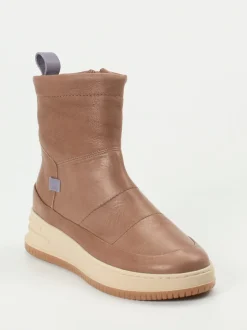 Werner – Stiefeletten aus Kalbleder beige