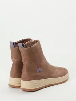 Werner – Stiefeletten aus Kalbleder beige