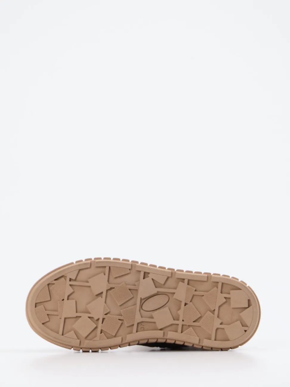 Werner – Stiefeletten aus Leder mit Strickdetail