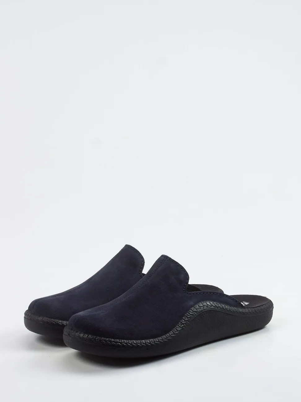 Westland – Hausschuh aus Veloursleder Dunkelblau