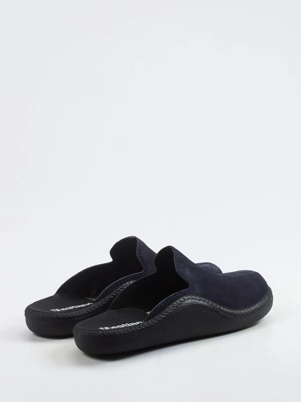 Westland – Hausschuh aus Veloursleder Dunkelblau