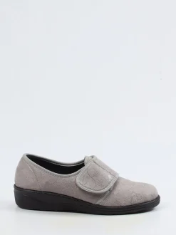 Westland – Klettslipper aus Textil mit floralem Muster