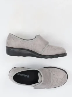 Westland – Klettslipper aus Textil mit floralem Muster