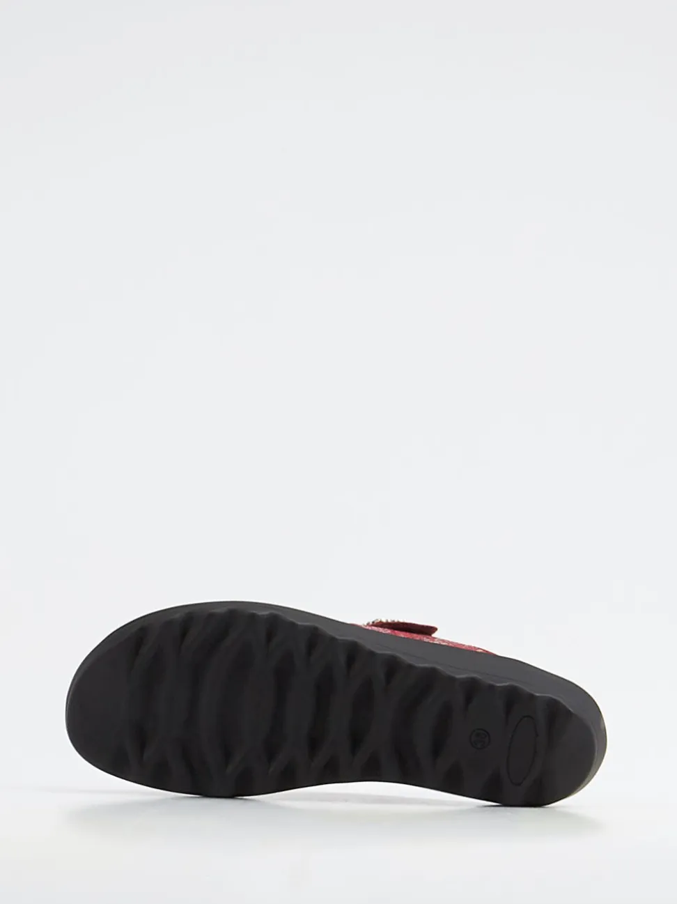 Westland – Komfort-Pantolette aus Textil rotbraun