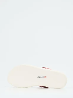 Westland – Komfort-Sandalen aus Kalbleder Tomatenrot