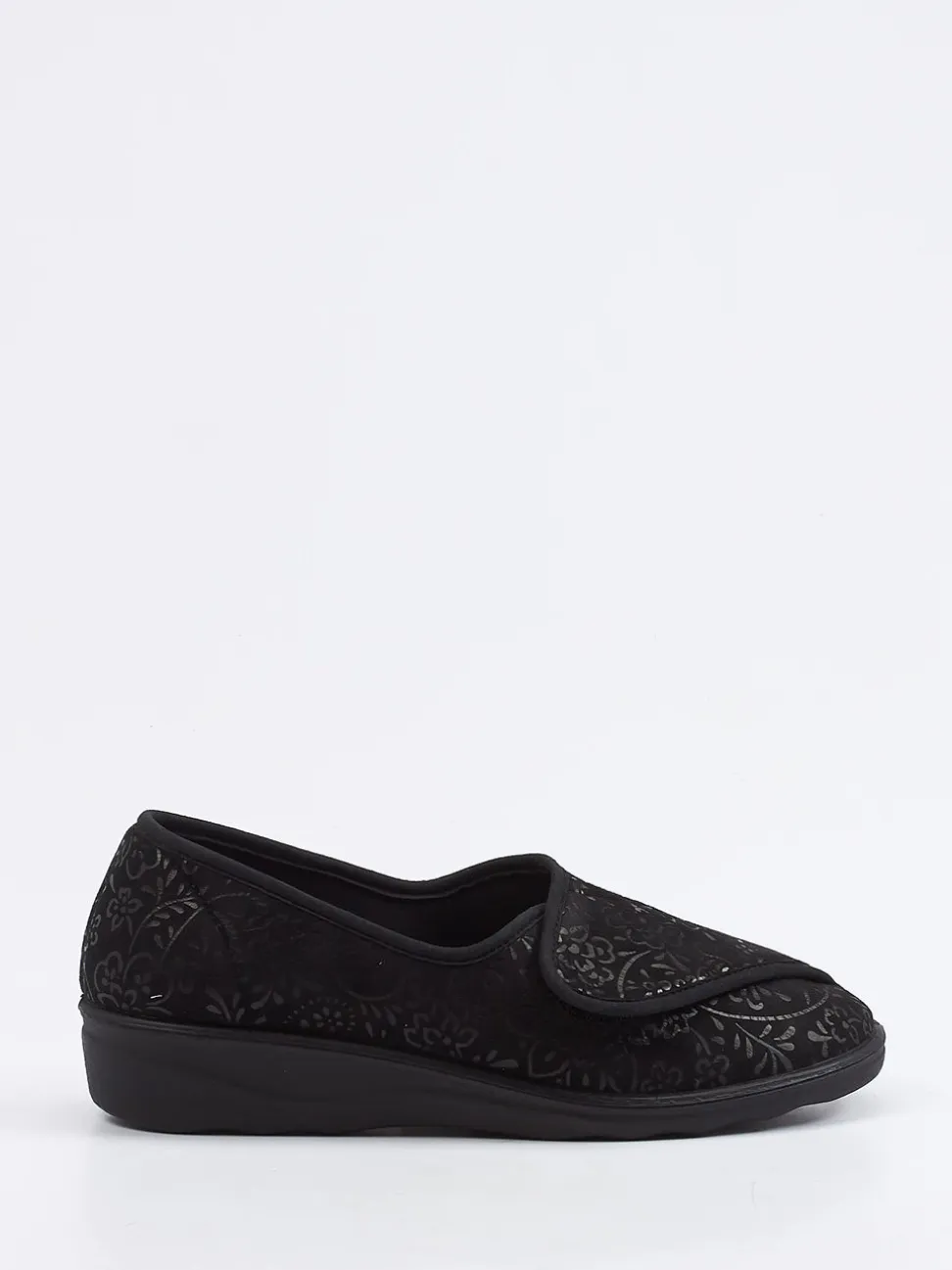 Westland – Komfort-Slipper aus Textil in Schwarz