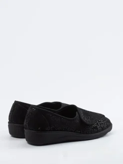 Westland – Komfort-Slipper aus Textil in Schwarz