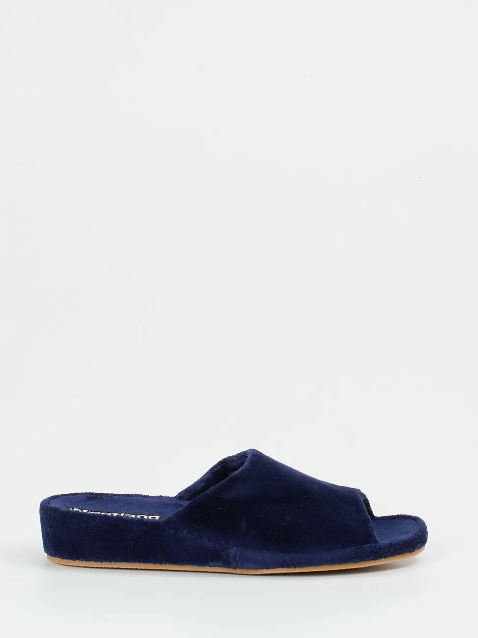 Westland – Pantolette aus Velours dunkelblau
