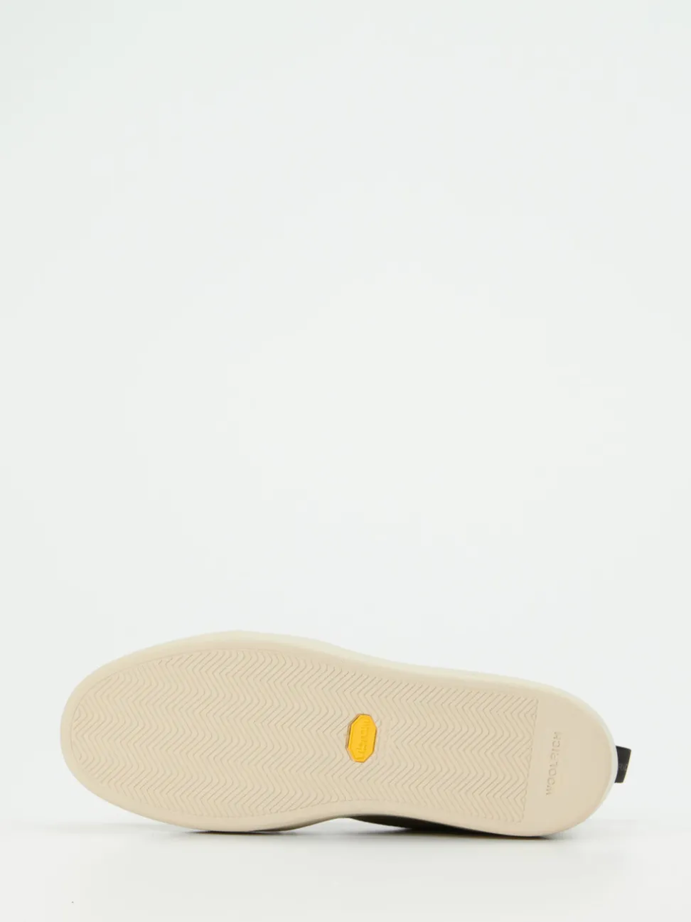 Woolrich – High-Top Sneaker aus Nubukleder Sandbeige