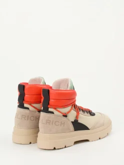 Woolrich – Hiking-Stiefel aus Lammleder multicolor