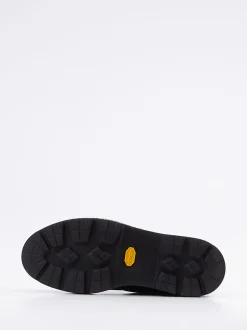 Woolrich – Schnürboots aus Kalbleder Schwarz