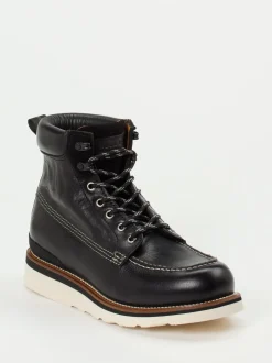 Woolrich – Stiefeletten aus Kalbleder schwarz