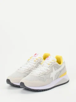 W6YZ – Retro-Sneaker aus Veloursleder und Mesh
