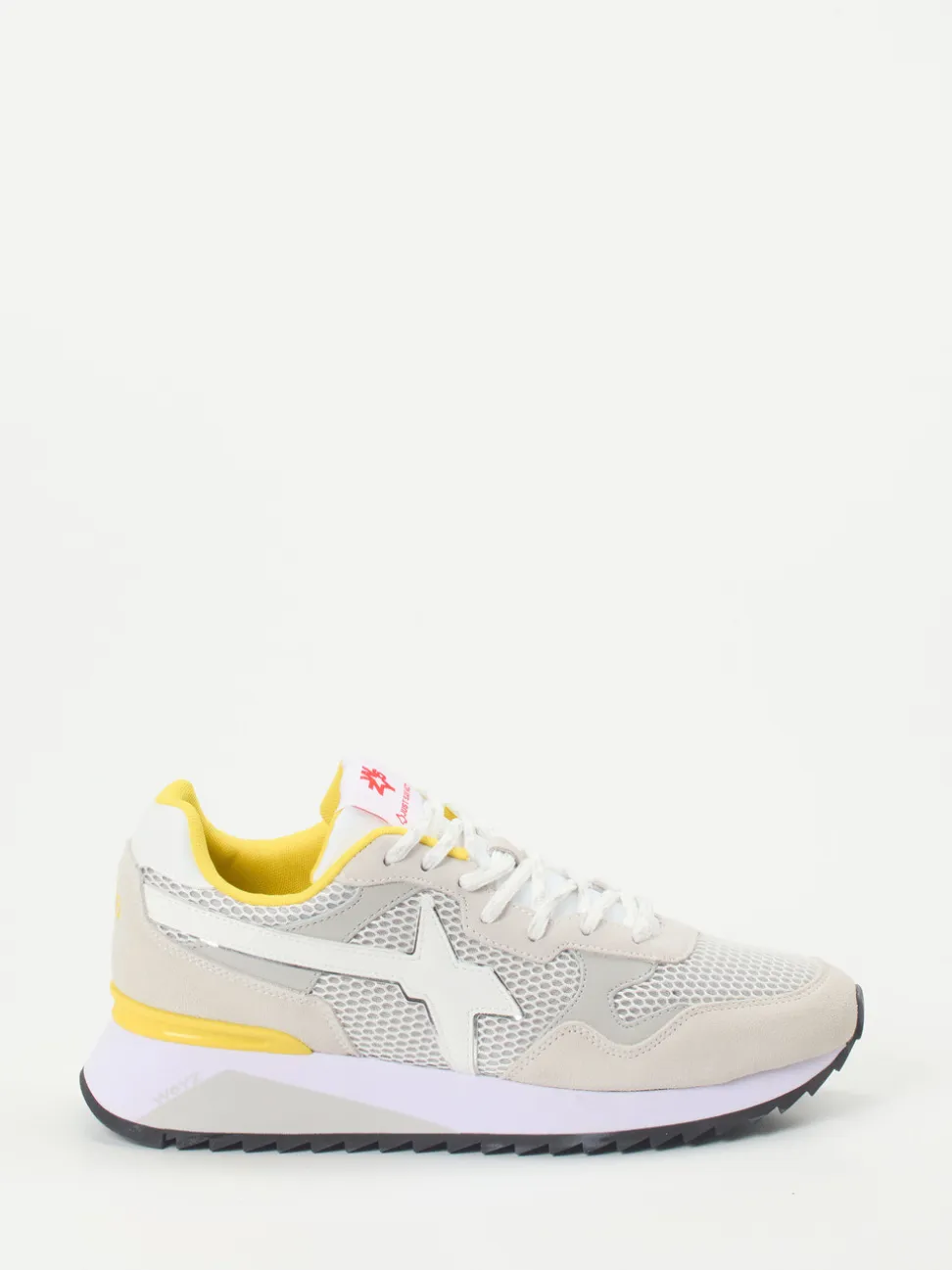 W6YZ – Retro-Sneaker aus Veloursleder und Mesh