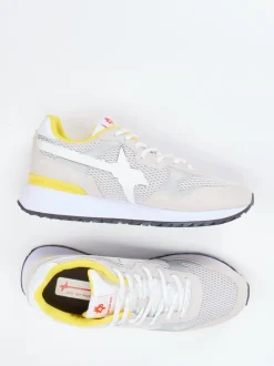 W6YZ – Retro-Sneaker aus Veloursleder und Mesh