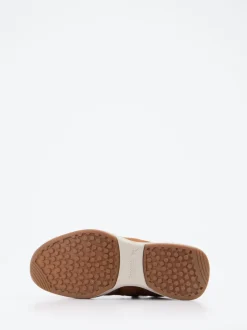 Xsensible – Chunky-Sneaker aus Veloursleder braun
