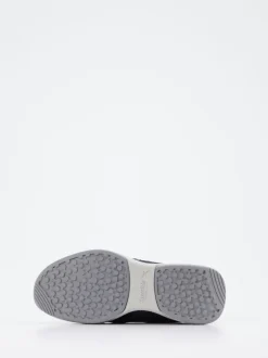 XSensible – Komfort-Sneaker aus Veloursleder Schwarz