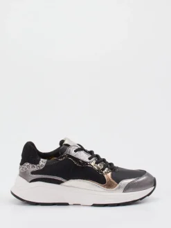 XSENSIBLE – Sneaker aus Metallic im Chunky-Design